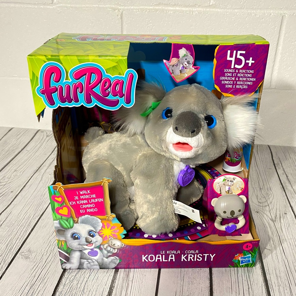 New! 🐨FurReal Friends Koala Kristy Interactive Plush Pet Toy 45+ Sounds